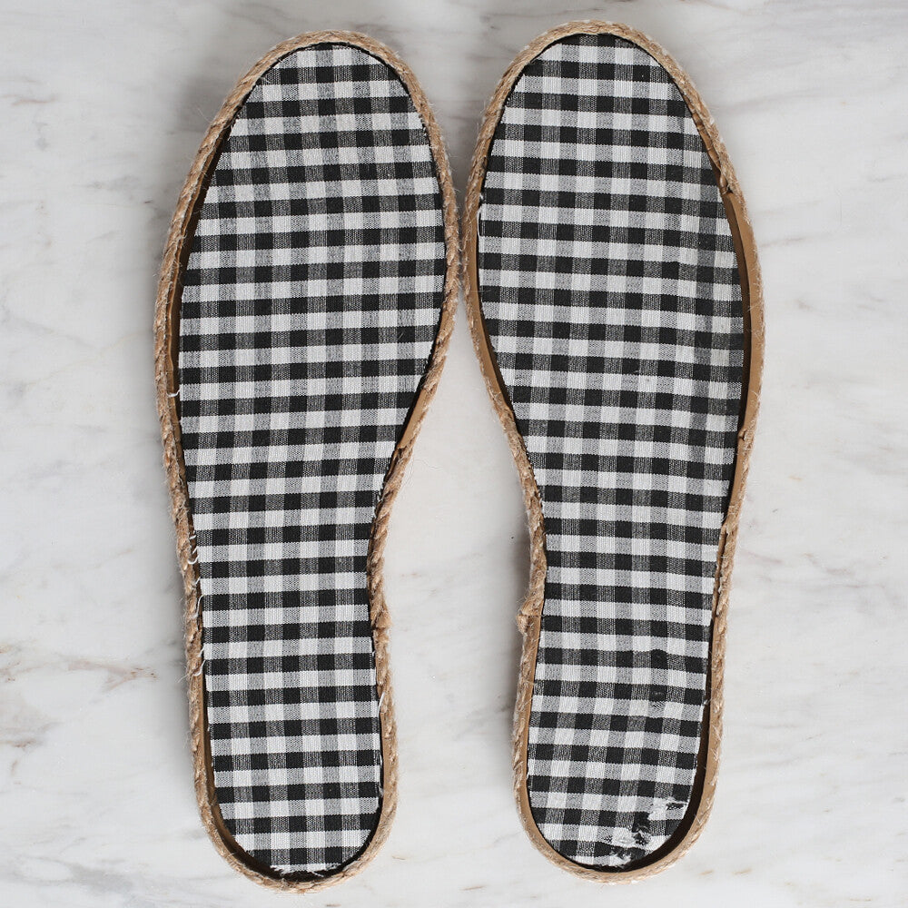 Loren Dar Hasır Espadril / Ayakkabı Tabanı 38 Numara Kahverengi